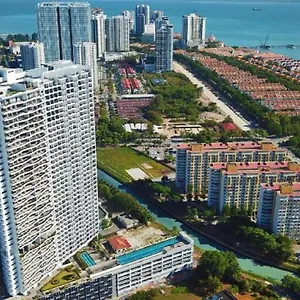  Appartement Seaview Water Purify Cozy Comfortable For Short & Long In The Landmark By Katana